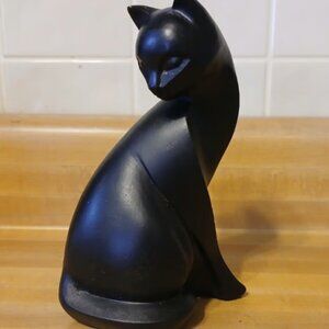 Sassy Black Cat Figurine